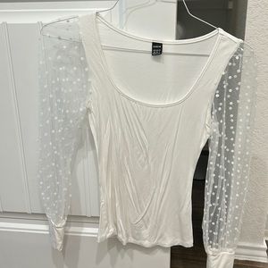 XS White Bridal Shirt